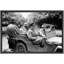 «General Dwight Eisenhower», photographie de Jeep de la Seconde Guerre mondiale, images de salon, impression sur toile encadrée sur toile.-1736363042-1736363040