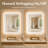 TMMV 30" W x 36" H Frameless LED Light Anti-Fog Wall Bathroom Vanity Mirror In Polished Crystal-553959702