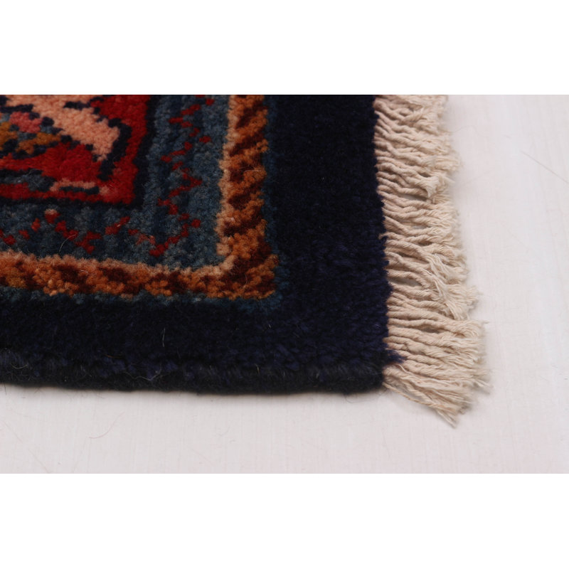 Tapis de couloir unique en laine 4 pi 3 po x 10 pi 3 po Henderika