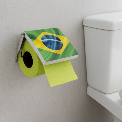 Distributeur de papier hygiénique mural à un rouleau Brésil