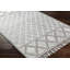 Angelene tissé à plat à motif géométrique recyclé P.E.T. Tapis intérieur / extérieur gris-2094737956
