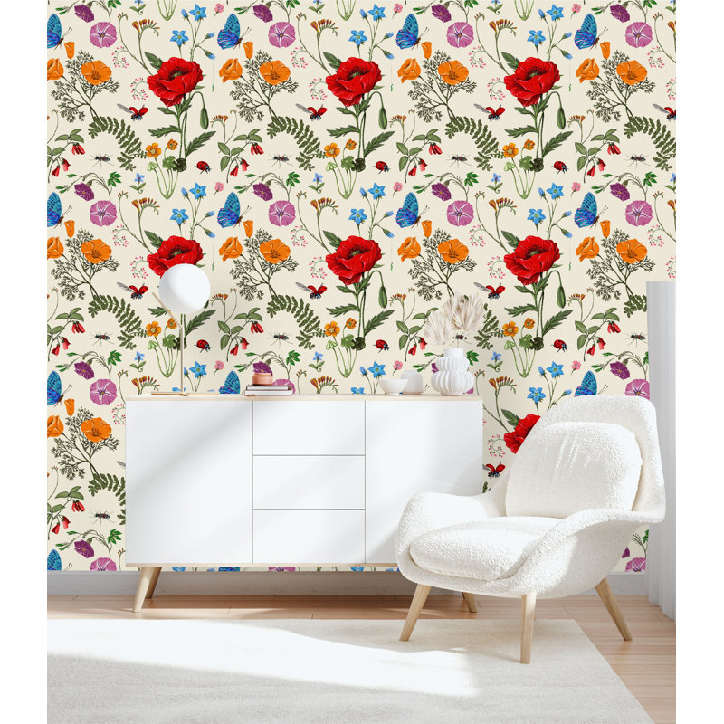Panneau de papier peint, Vinyle, L 18,75 po x l 25 po
