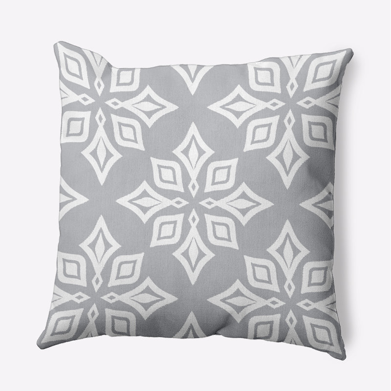 Housse et insert de coussin de plage Beach, Gris, 16 po x 16 po