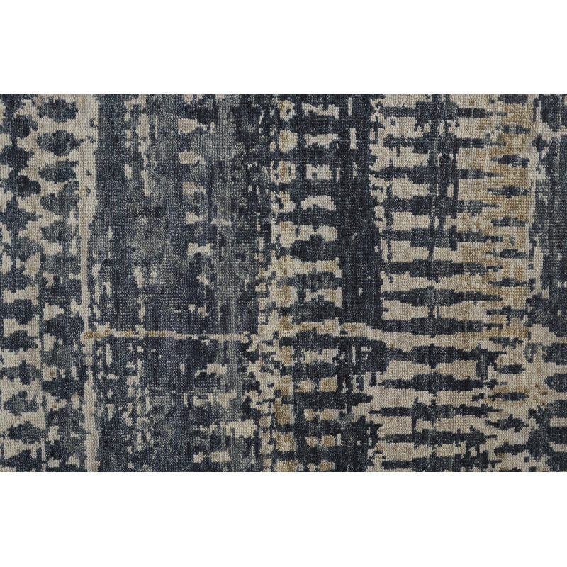 Palomar Wool Abstract Area Rug, Rectangle 2' x 3'
