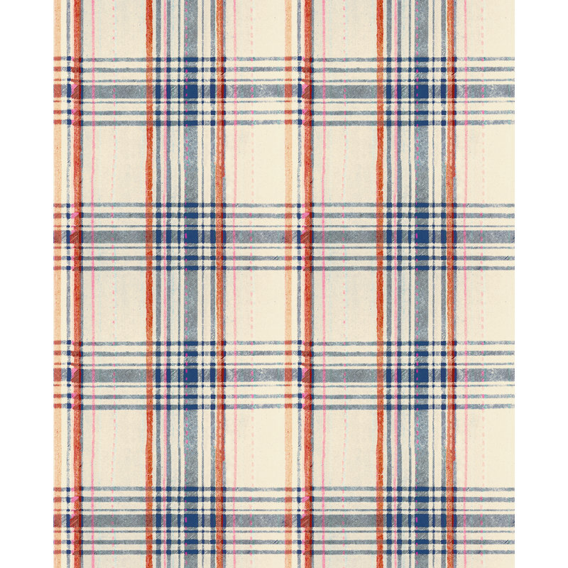 SEAPORT PLAID Cream, White