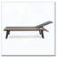 Positions de sièges réglables de la chaise d'appoint avec méridienne