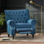 Fauteuil à dossier classique