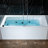 60" X 30" Alcove Acrylic Rectangular Whirlpool Heated Jetted Tub In White With Drain and Overflow-101364530-101364528