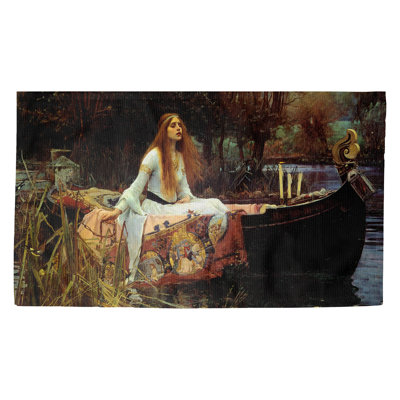 Magers the Lady of Shalott Brown Area Rug