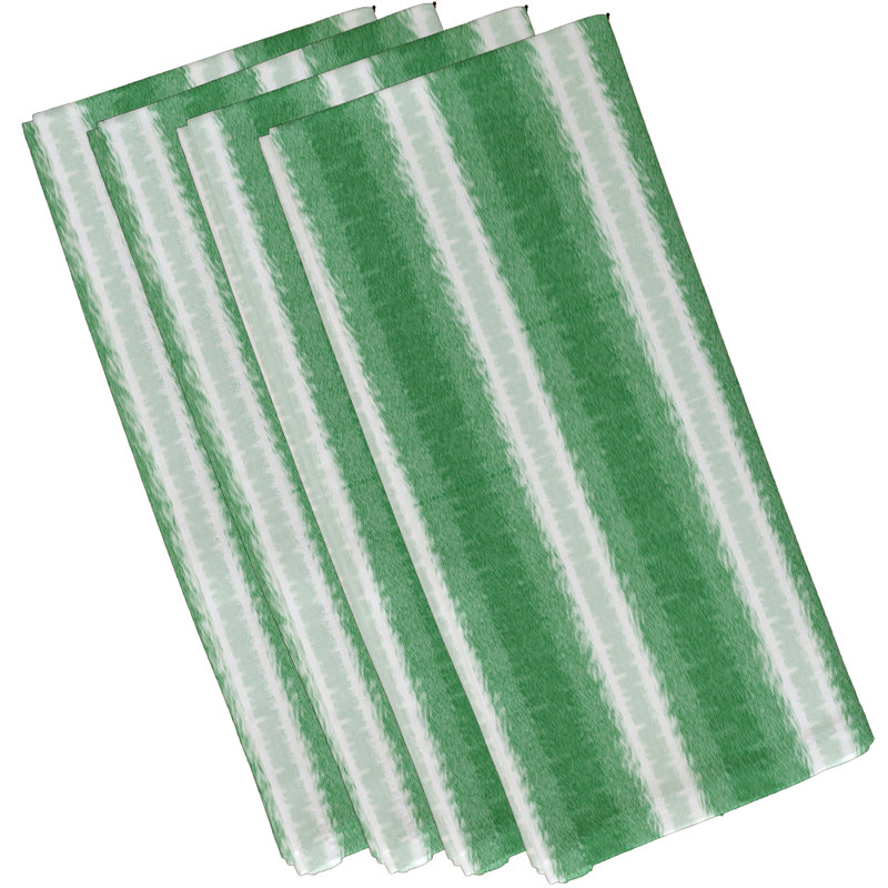 Ensemble de serviettes 4 pièces Hatch Lines, Vert