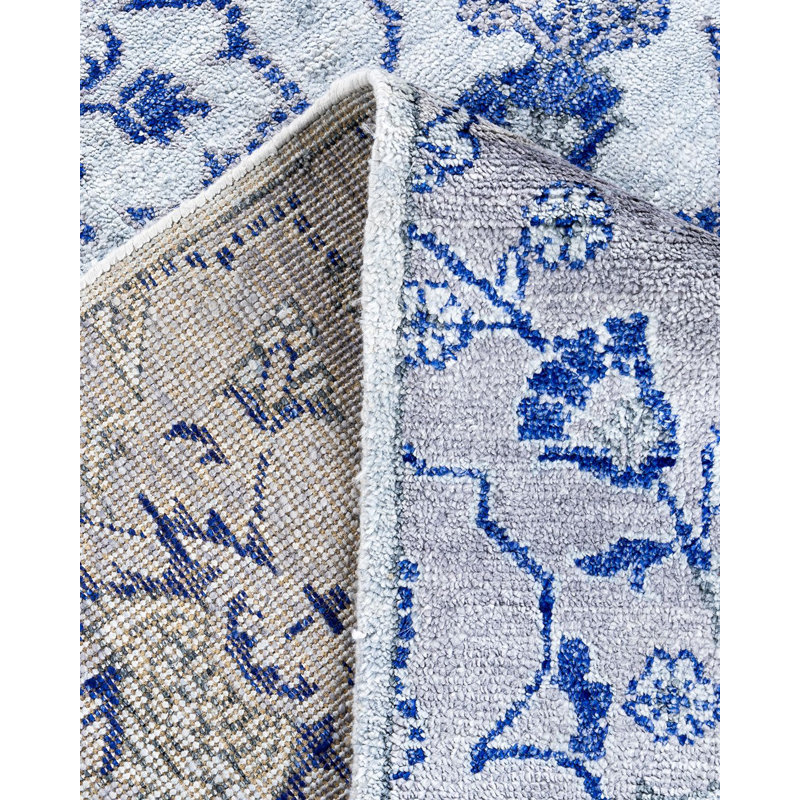 Overdyed One-of-a-Kind 9' 0" X 12' 4" Hand Knotted Area Rug