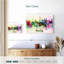 «Paris Skyline Colors» sur impression sur toile-1514945174