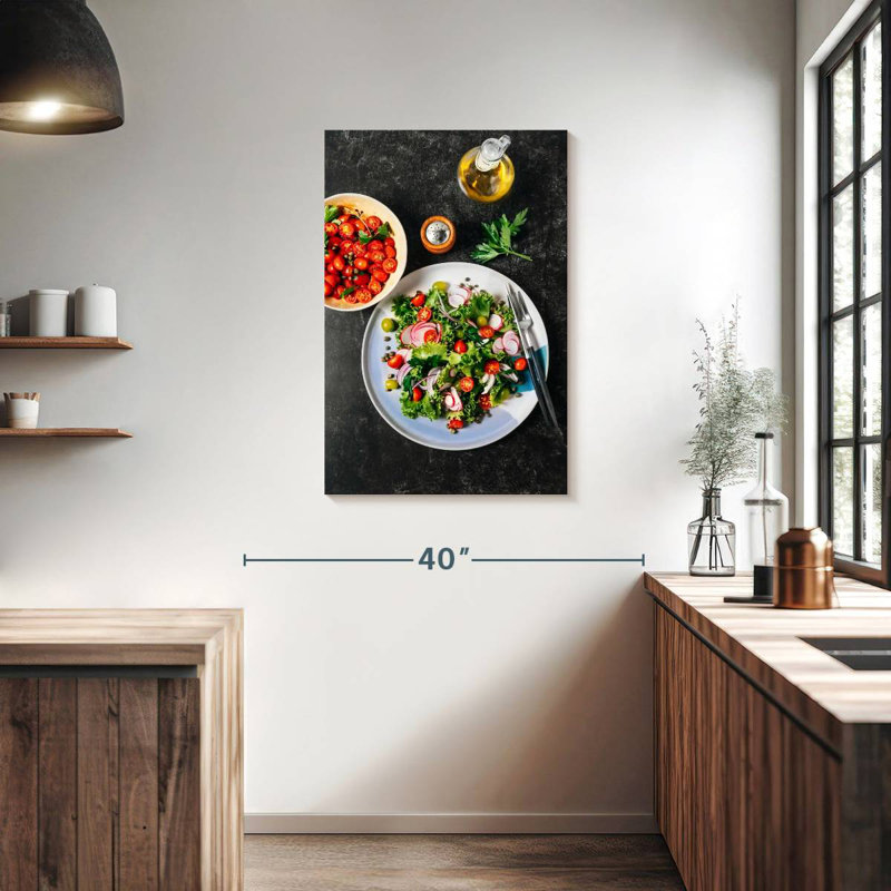 Yarlin Vegan Salad, 36" H x 24" W
