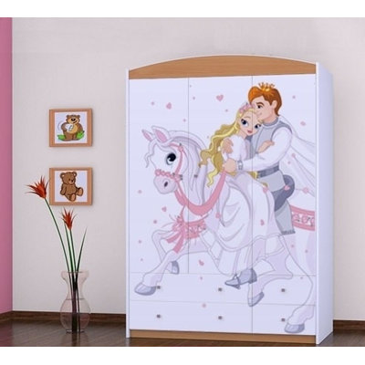Huard 3 Door Wardrobe