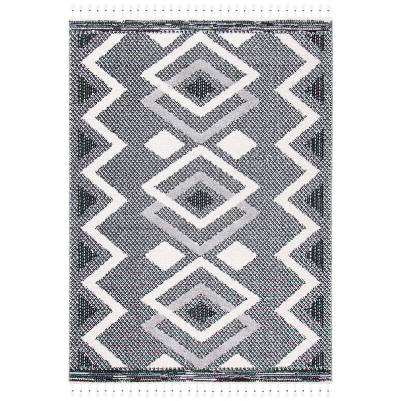 Tapis à poils longs Weidman, Rectangle 5 pi 5 po x 7 pi 7 po