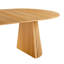 Table à rallonge Mid-Century moderne à piédestal, table de salle à manger multifonctionnelle pour 6 à 10 personnes et grande table basse