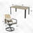 6 - Person Rectangular Outdoor Dining Set With Cushions-817424317