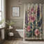 Rideau de douche 1 pièce Rustic Petals-280765339