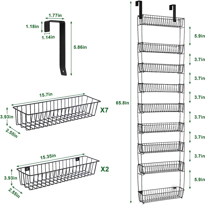 Over-the-Door Spice Rack