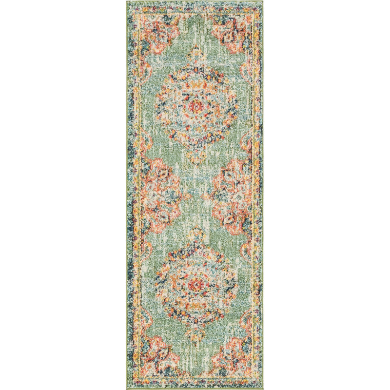 Galyean Abstract Indoor Rug, Runner 2'2" x 6'1"