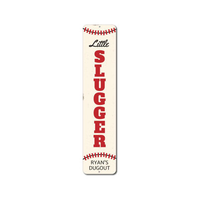 Little Slugger Custom Aluminum Sign