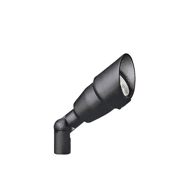 Accent 1-Lt 12V, Textured Black, Without Bulb