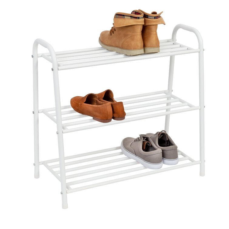 Hastings Home 9 Pair Metal Shoe Organizer at