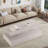 Modern Rectangular Coffee Table With Led Lights, 2 Drawers And Open Storage Shelf-1417891140