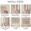 16 Pair Stackable Solid Wood Shoe Rack