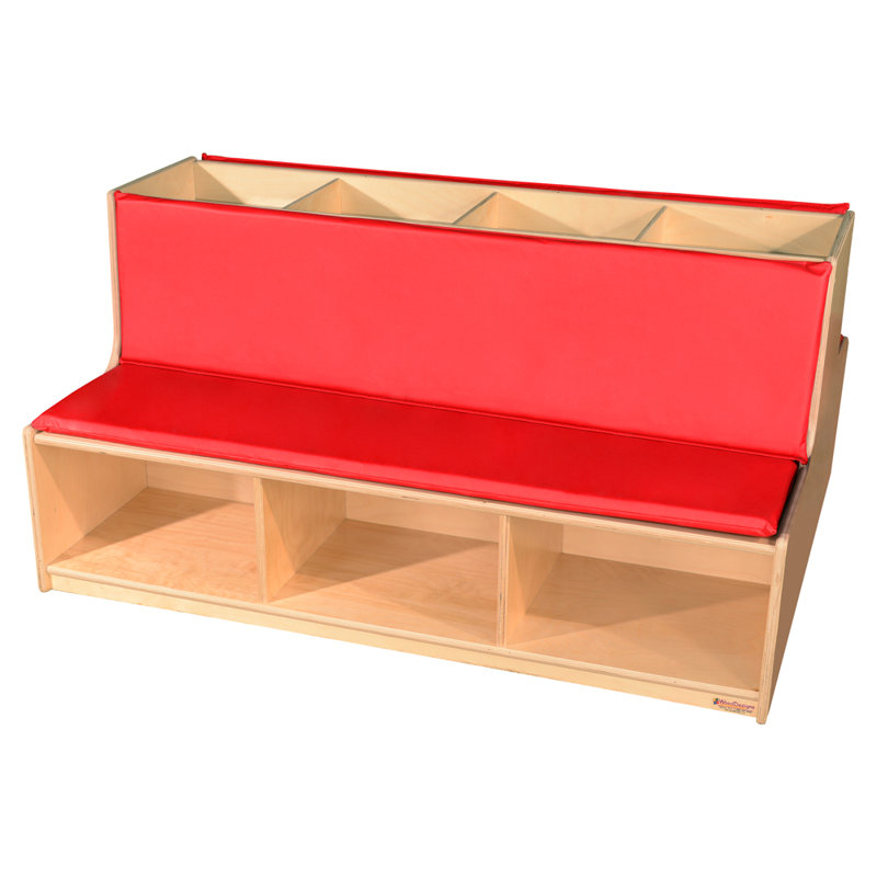 Read-A-Round Double-Sided Bench, Brown