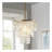 Layered Capiz Chandelier