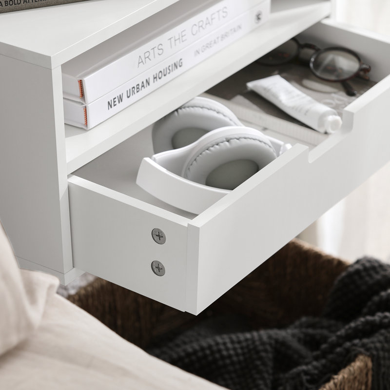 Gibsonburg 45cm W Bedside Table
