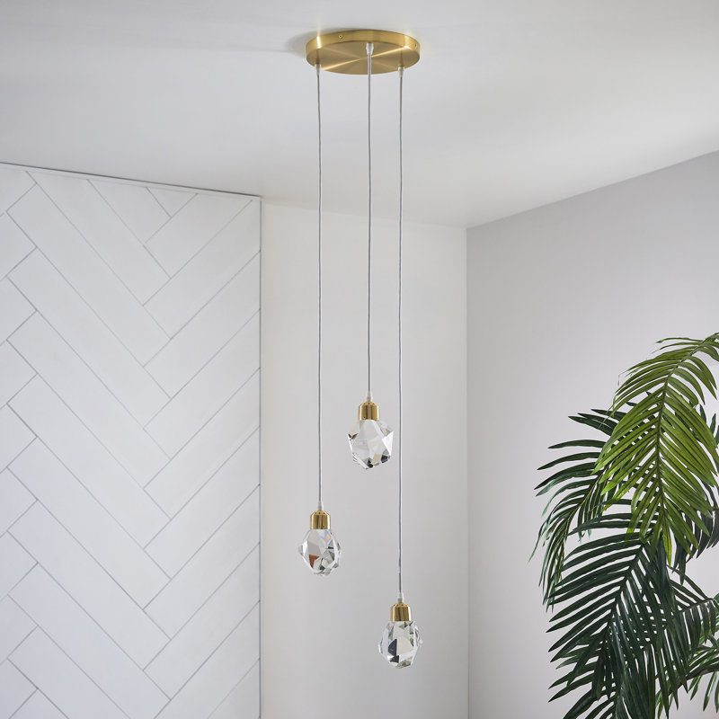 Luminaire suspendu / lustre Eutiquio Crystal Rock