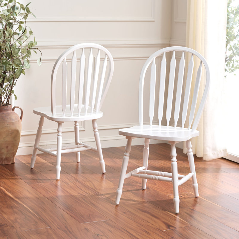 Chaises de salle à manger Fazel, Blanc