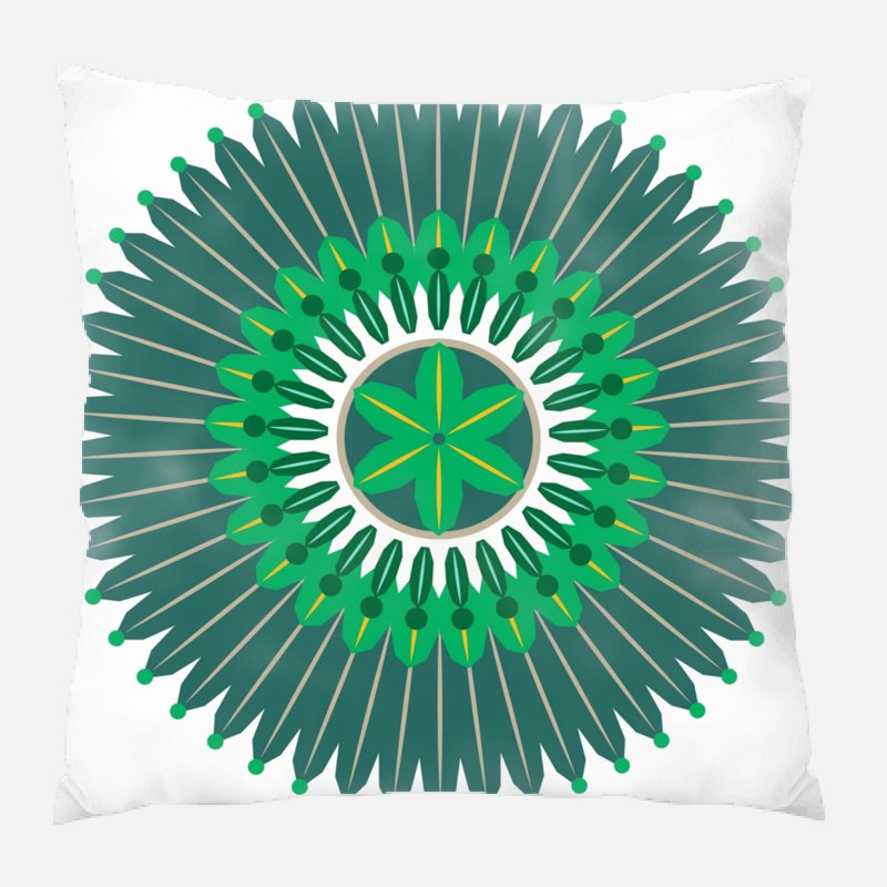 Mandala Throw Pillow