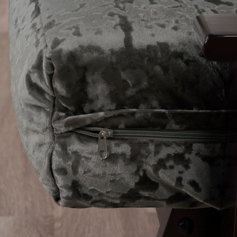 Housse pour futon en velours High Society, Velvet argent