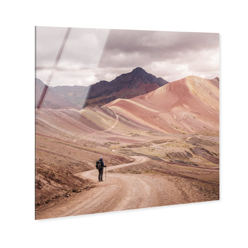 On My Way Print by Oliver Gal, 12" H x 12" W, High-Gloss Acrylic Print