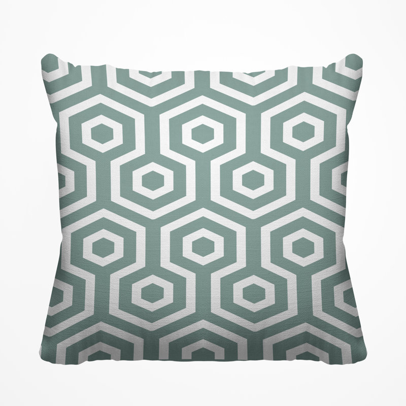 Housse et insert de coussin décoratif extérieur Hilton, H 17 po x l 17 po, Brume