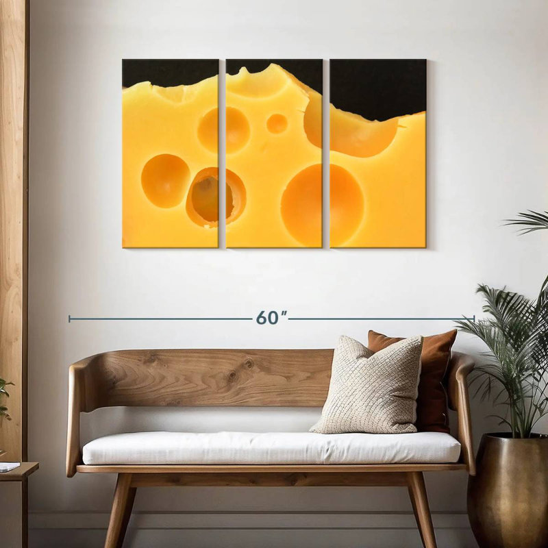 Fromage suisse, H 28 po x l 45 po