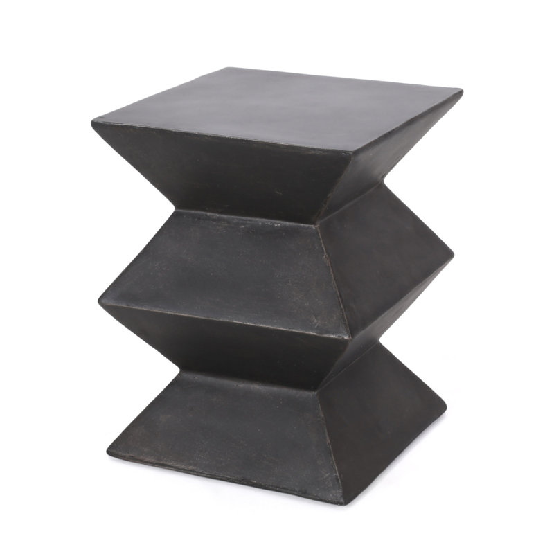 Outdoor LightWeight Concrete Side Table