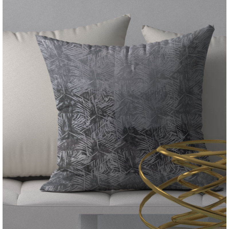 Housse de coussin carrée immaculée skillful, 24 po x 24 po