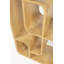 Cabinet Solid Wood Geometric Bookcase-1543333852