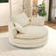 Fauteuil demi-tonneau rotatif 57,3 po-335669975