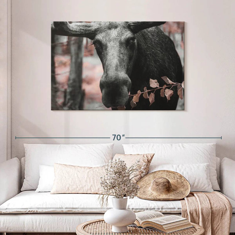 Black Moose, 30" H x 45" W