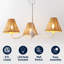 Lustre à DEL Grady Coastal Farmhouse-2094222657-2094222662