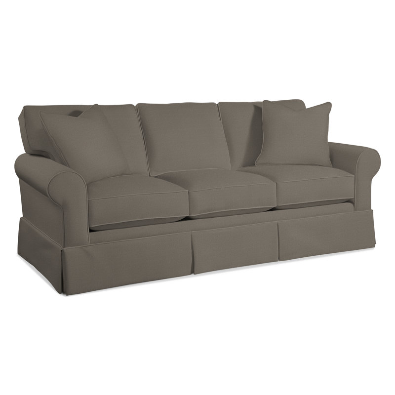 Benton Upholstered 86'' Sofa, Gray Sugar Performance; 0863-84, Air Dream Mattress