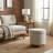 Mayen 19" Wide Round Storage Ottoman-419760610