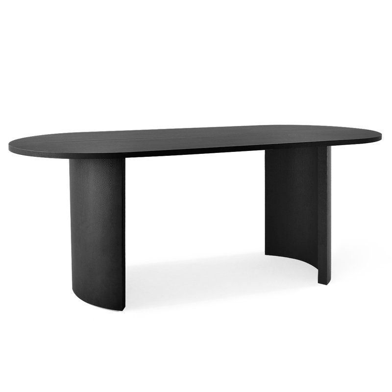 Fellman 6-Person Double Pedestal Dining Set | Modern Style
