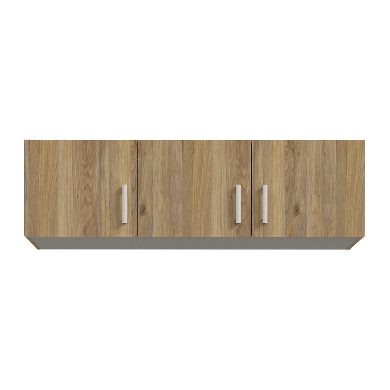 Sugata Manufactured Wood Closet System Shelf, Mauvella oak