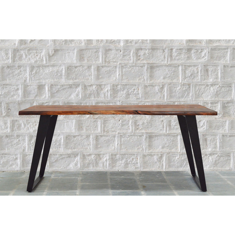 Acacia Solid Wood Top Dining Table